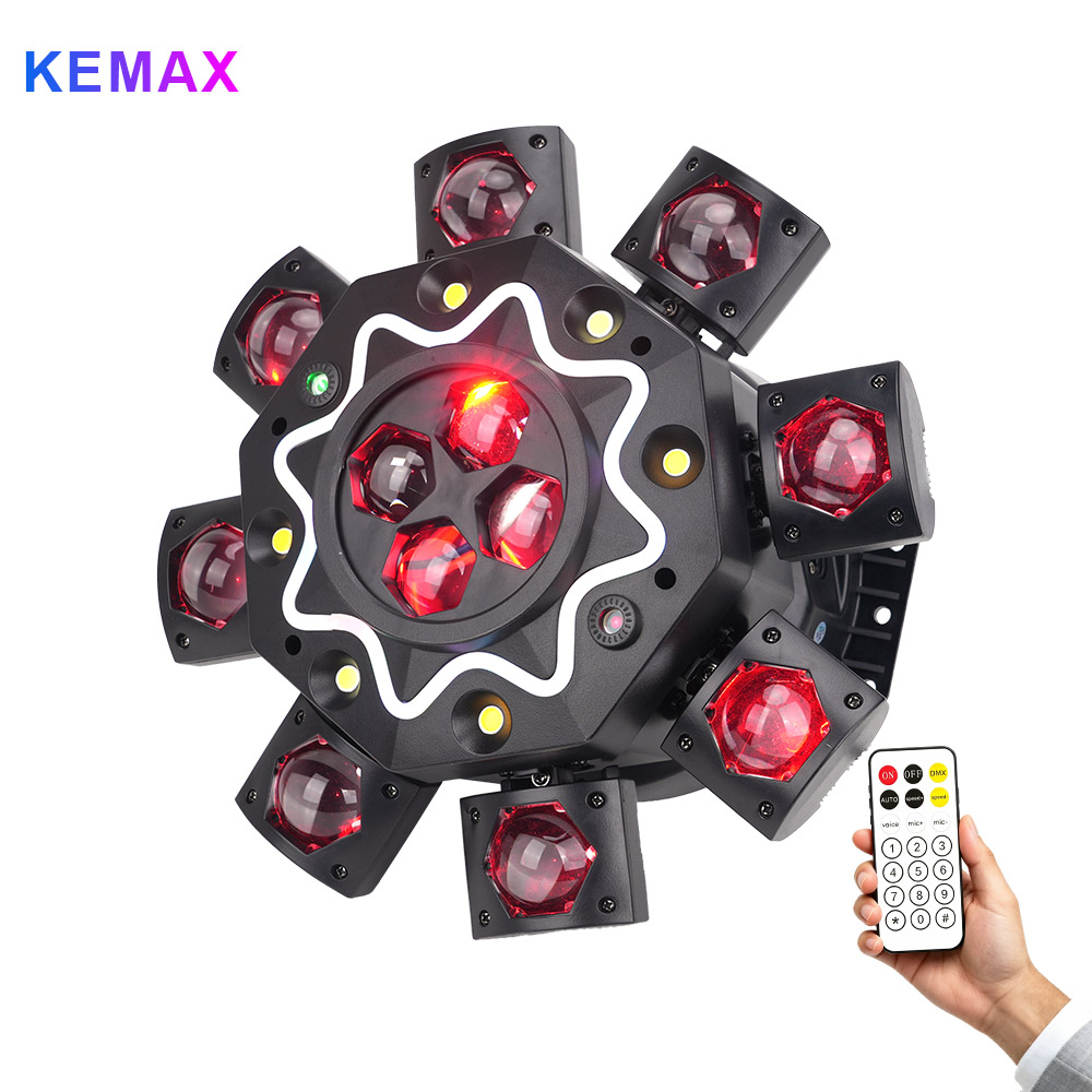 Audio Music Dj - Lampu Pesta Disko 200W 8 Lengan