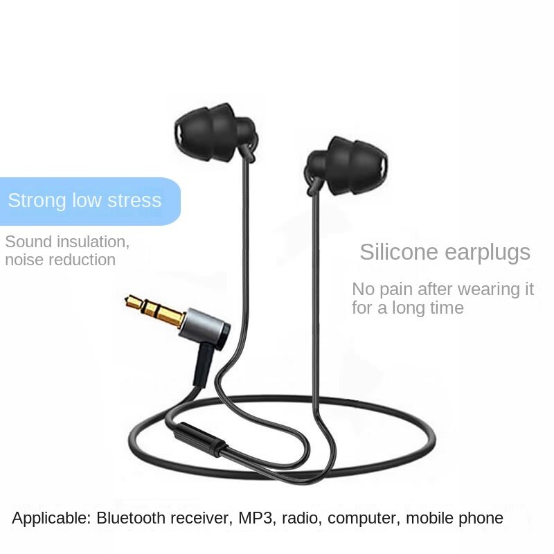 Audio Music Dj - Earphone berkabel Universal 3.5mm, Earphone pendek