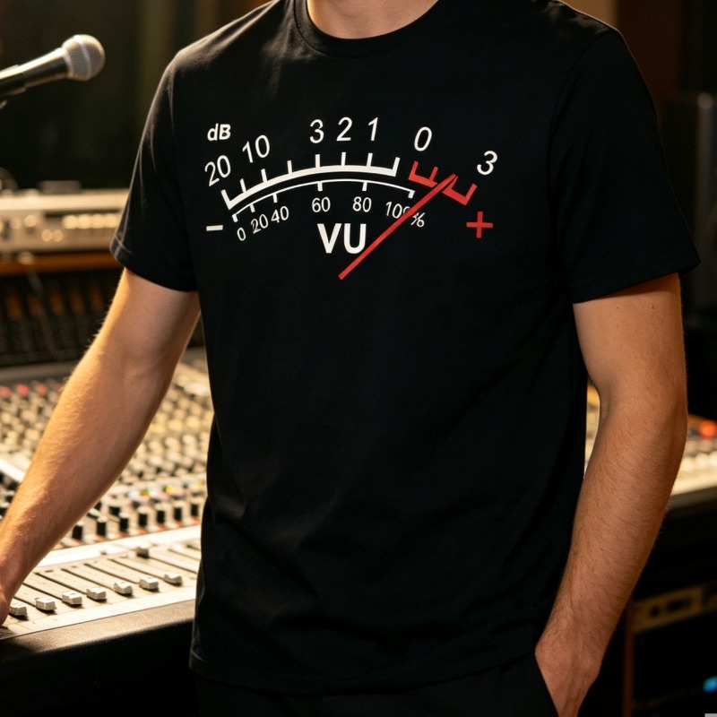Kaos Pria dengan Desain Grafis - Audio Music Dj ulasan dan harga