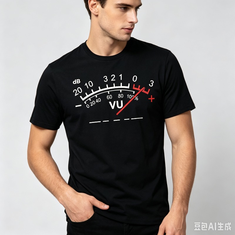 Kaos Pria dengan Desain Grafis - Audio Music Dj ulasan dan harga