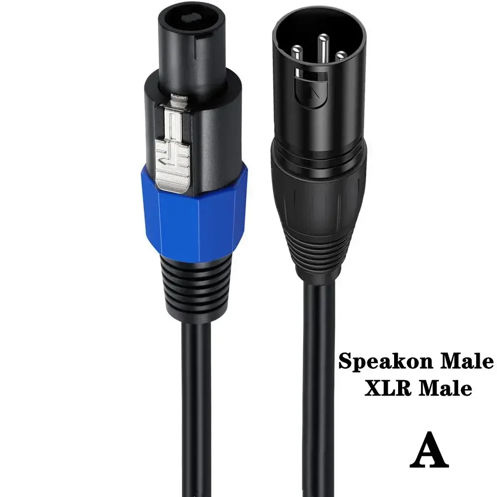 Kabel Audio Speakon ke XLR 3 P - Audio Music Dj ulasan dan harga