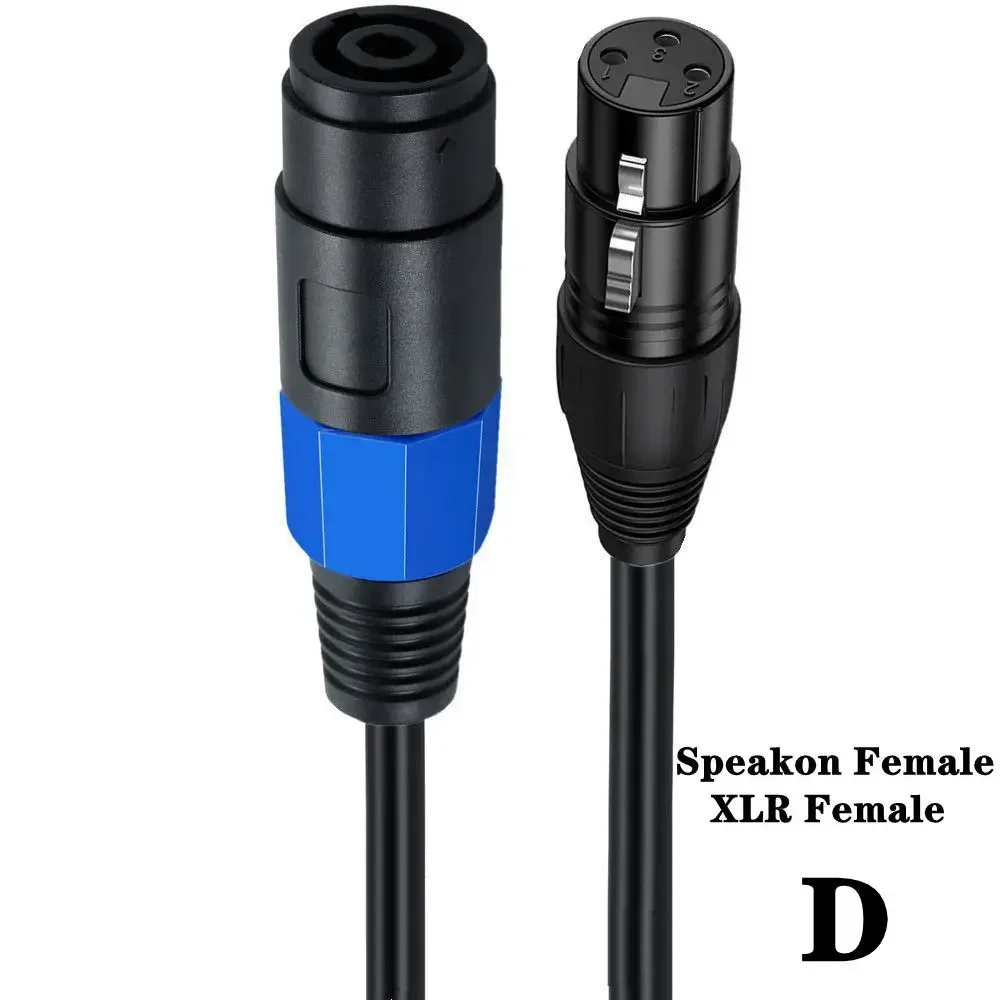Kabel Audio Speakon ke XLR 3 P - Audio Music Dj ulasan dan harga