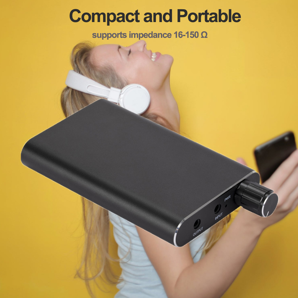 Penguat Headphone 3.5Mm Jack A - Audio Without Music ulasan dan harga