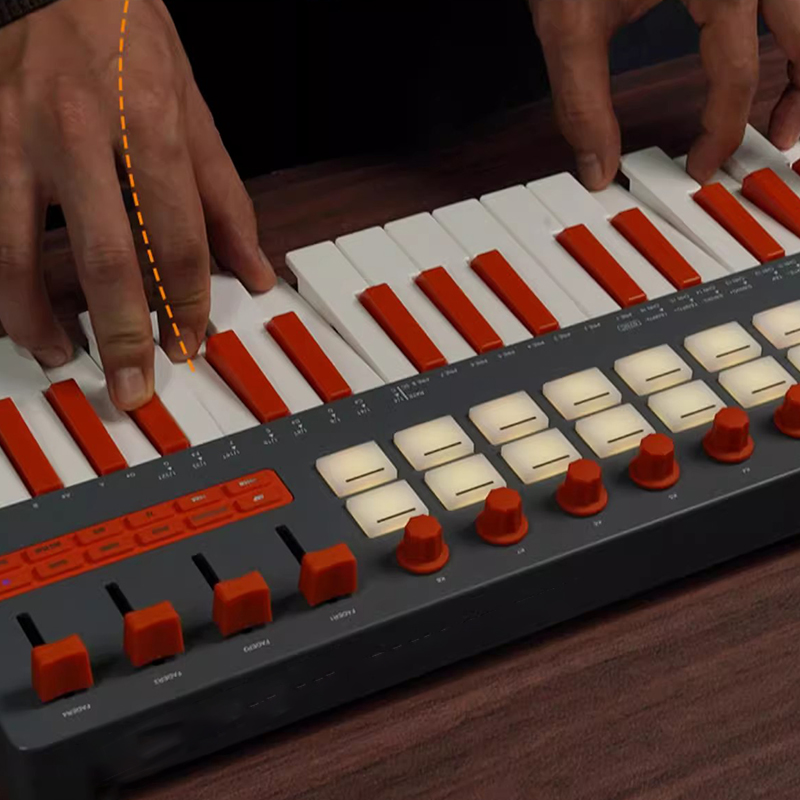 Keyboard MIDI 37 Tuts Portabel - Midi Controller Pad ulasan dan harga